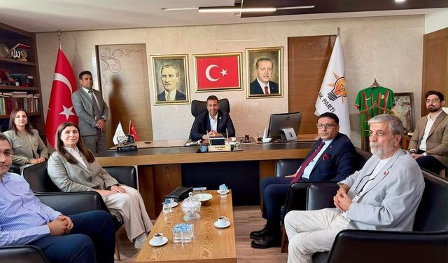 CHP Diyarbakır’dan AK Parti’ye ziyaret