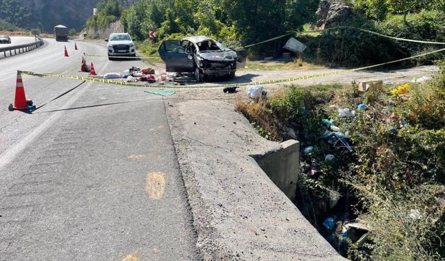 Korkunç kazada 10 yaşındaki çocuk hayatını kaybetti