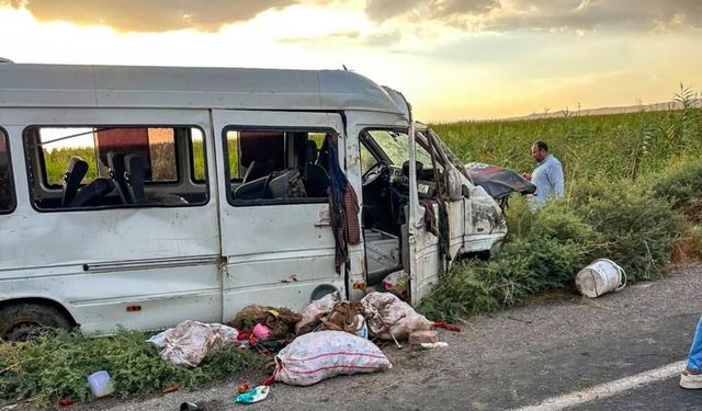 İşçileri taşıyan servis kanala düştü: Çok sayıda yaralı var