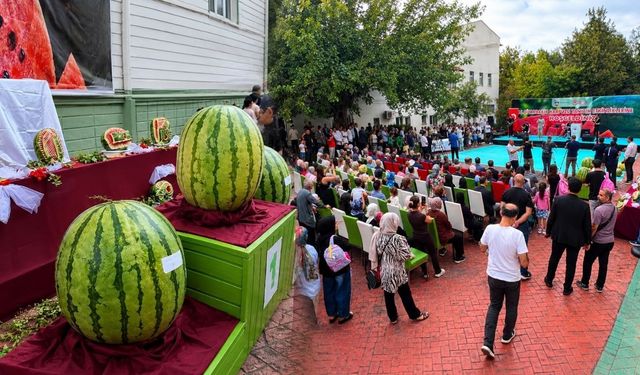 Diyarbakır’da Karpuz Festivali coşkusu! 47 kilo 900 gramlık karpuz zirveye çıktı