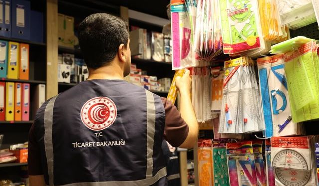 Diyarbakır'da okul alışverişi öncesi kırtasiyelere denetim