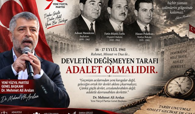27 Mayıs’ın 65’inci yılında Mehmet Ali Arslan’dan dikkat çeken mesaj