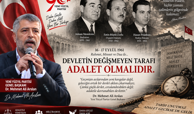 27 Mayıs’ın 65’inci yılında Mehmet Ali Arslan’dan dikkat çeken mesaj