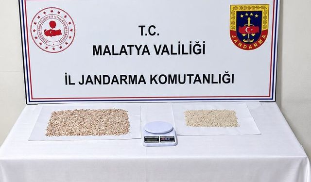 1 kilo 80 gram metamfetamin ele geçirildi