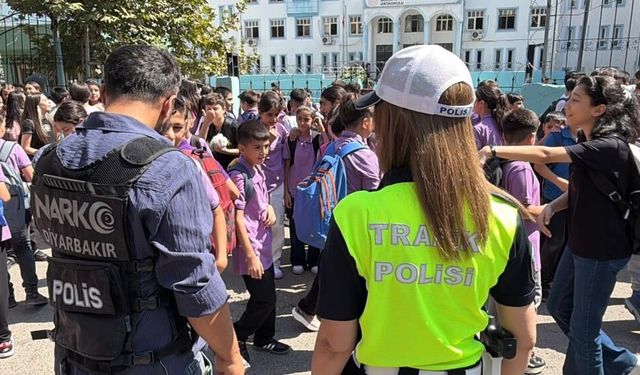 Diyarbakır’da 458 okul çevresinde güvenlik uygulaması