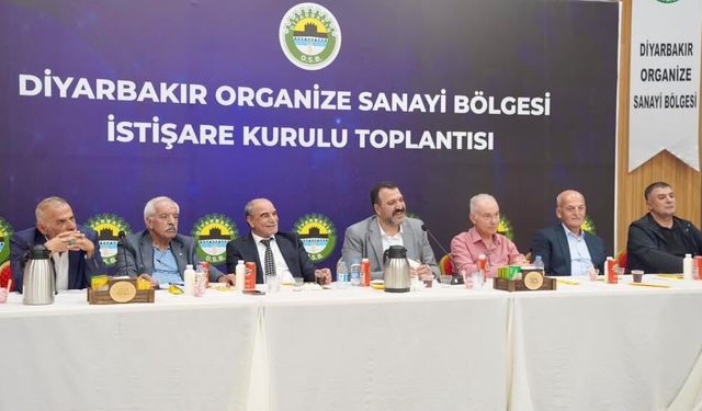 Diyarbakır OSB’de bir ilk: 60 kişilik İstişare Kurulu oluşturuldu