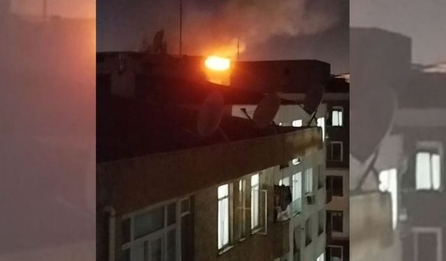 Diyarbakır’da yangın ve patlama sesleri korku yarattı