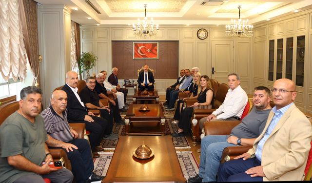 Güneydoğu basınından Adıyaman Valisi’ne ziyaret