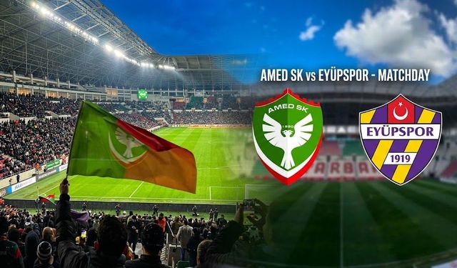 Amedspor ile Eyüpspor arasında 10 maçlık rekabet: İşte istatistikler