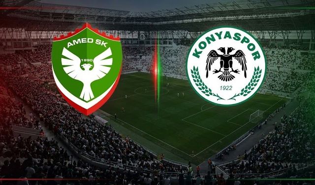 Diyarbakır’daki maç öncesi Amedspor ve Konyaspor’un değeri açıklandı