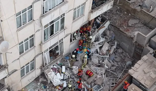 Maltepe'de göçük etrafındaki 4 bina mühürlendi