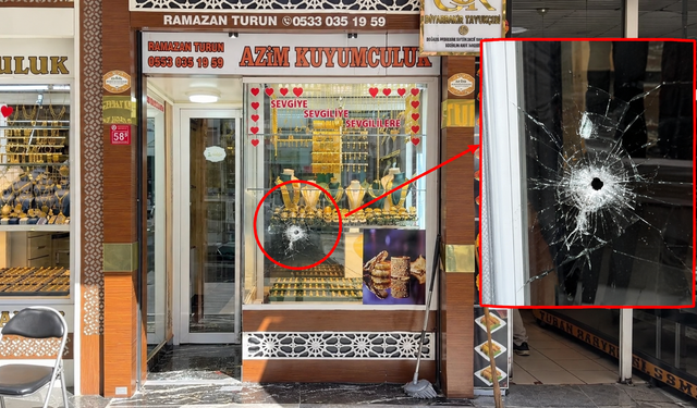 Diyarbakır’da kuyumcu dükkanına silahlı saldırı