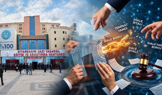 Diyarbakır Gazi Yaşargil Hastanesinde ihale iddiaları: Aynı iş, aynı firma, 5,4 kat bedel!