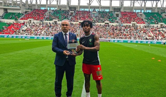 Amedspor’un yıldızına eylül ayının en güzel golü ödülü