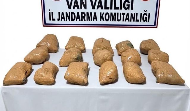 Van'da uyuşturucuya geçit verilmedi