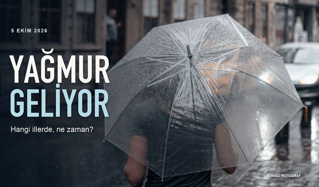Bugün yağmur yağacak mı? 5 Ekim hava durumu ve yağış beklenen iller
