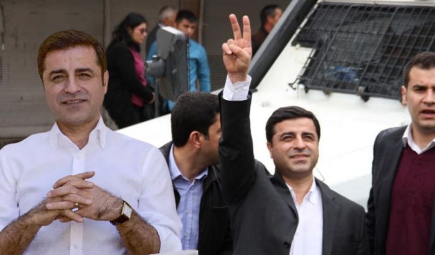 DEM Parti'den Meclis'te Selahattin Demirtaş protestosu