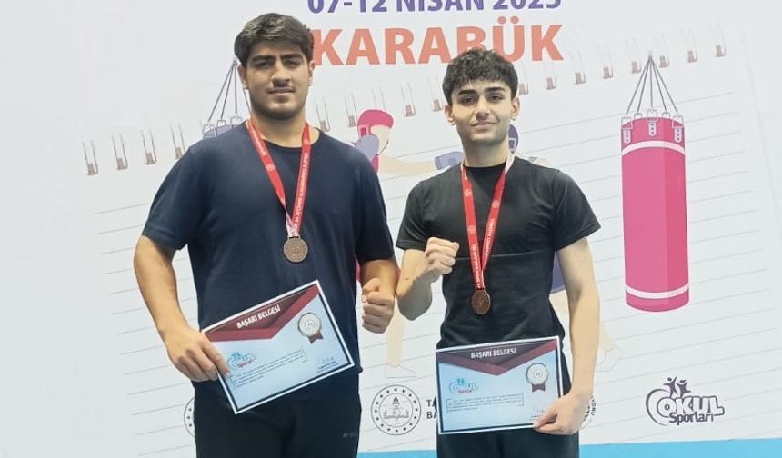 Şırnaklı boksörlerin büyük başarısı