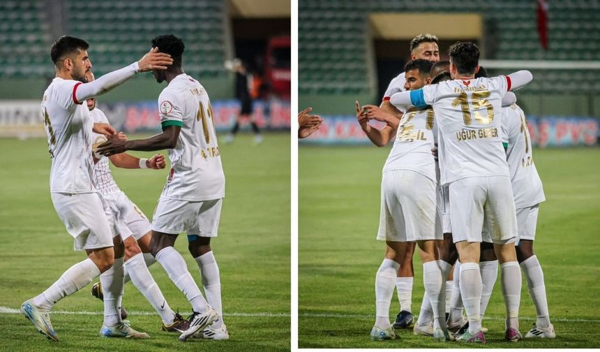 Amedspor’dan kritik galibiyet