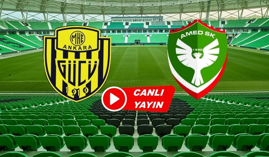 Ankaragücü-Amedspor maçı canlı yayınlanacak mı?