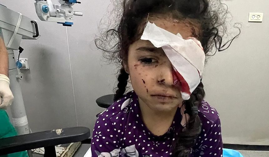 Gazze’de bin 500 kişi artık göremiyor