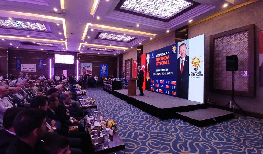 AK Parti Diyarbakır İl Danışma Meclisi toplantısına yoğun katılım