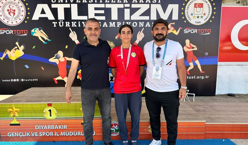 Diyarbakır’da genç atletler başarıya koşuyor
