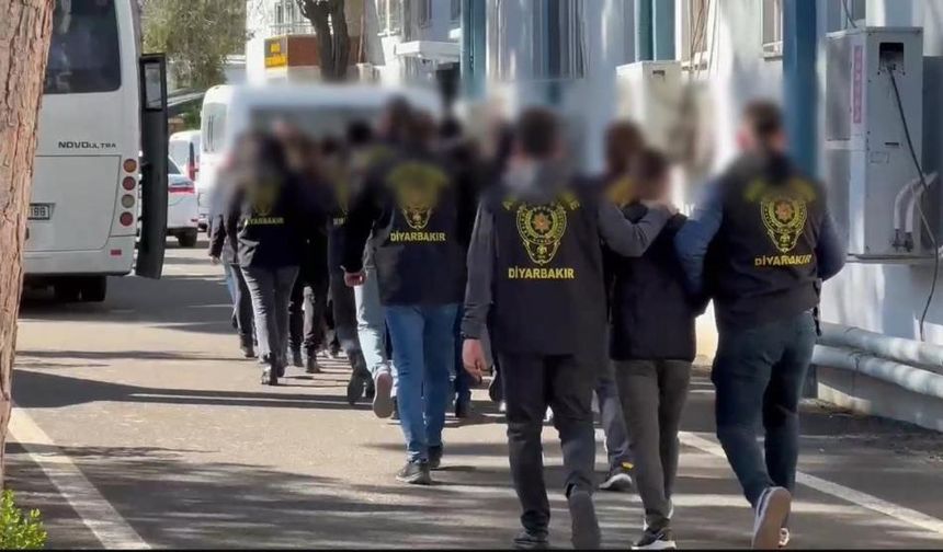 Diyarbakır'da hırsızlara "Çekirge" operasyonu