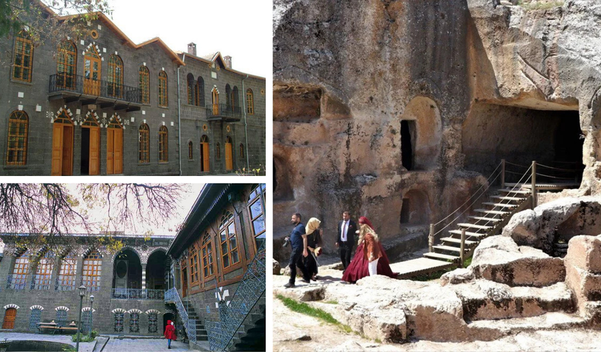 10 bini aşkın kişi Diyarbakır’ın kültür duraklarını gezdi