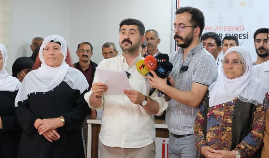 IKBY’de tutulan Türkiye yurttaşları için Diyarbakır'dan ortak çağrı