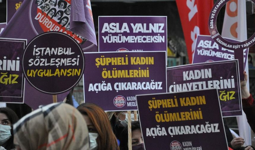 Mayıs'ta 21 kadın öldürüldü, 20 kadın ise şüpheli şekilde yaşamını yitirdi