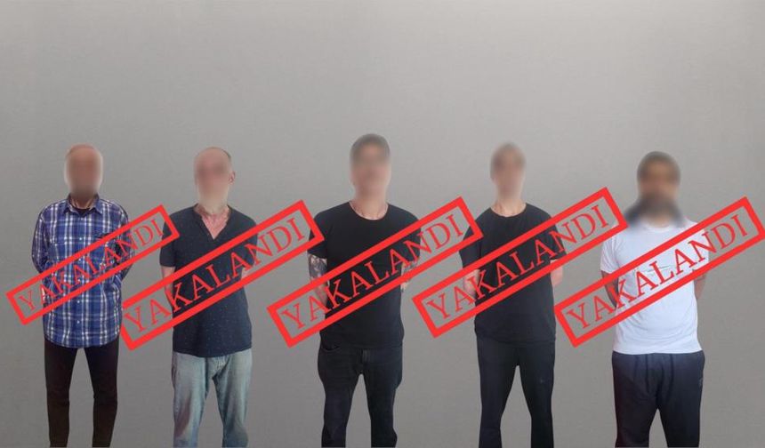 Kırmızı bültenle aranan şahıslar yakalanarak Türkiye'ye getirildi