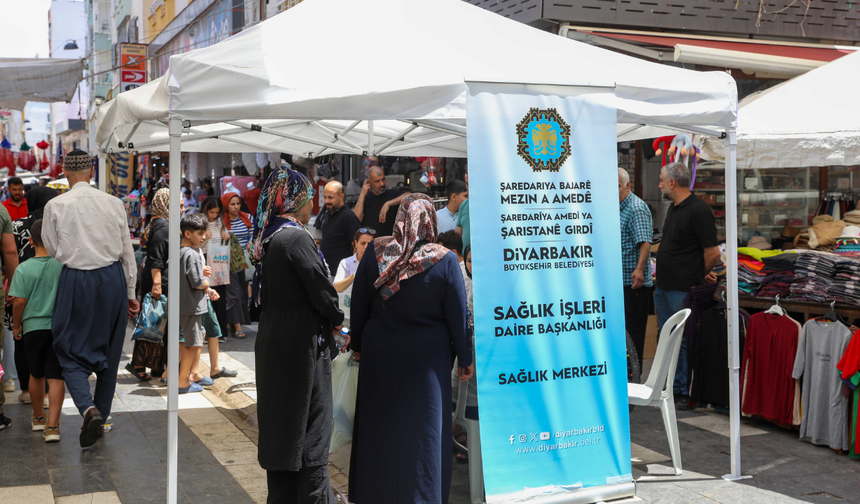 Diyarbakır'da 4 bin 408 kişi sağlık taramasından geçti