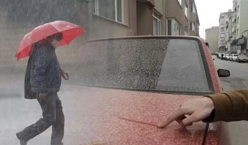 Kuvvetli yağış ve toz taşınımına dikkat