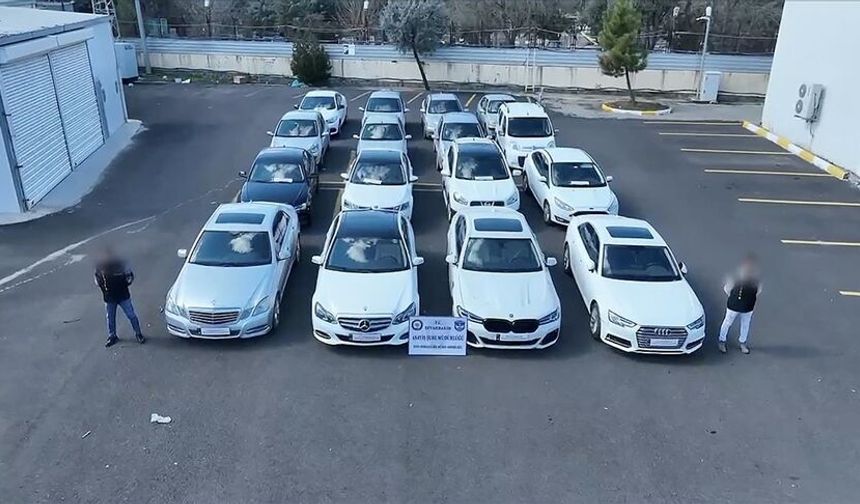 Diyarbakır ve 4 ilde 'Change' araç operasyonu