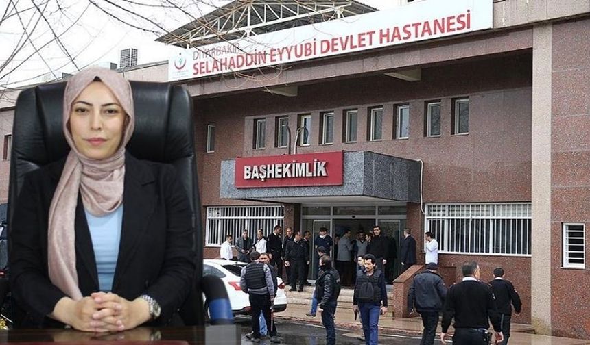 Diyarbakır’da bir ilk; O hastaneye kadın başhekim atandı