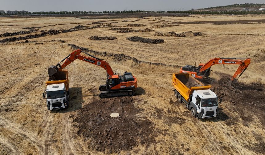 Diyarbakır Mezopotamya Kent Parkı’nda çalışmalar başladı