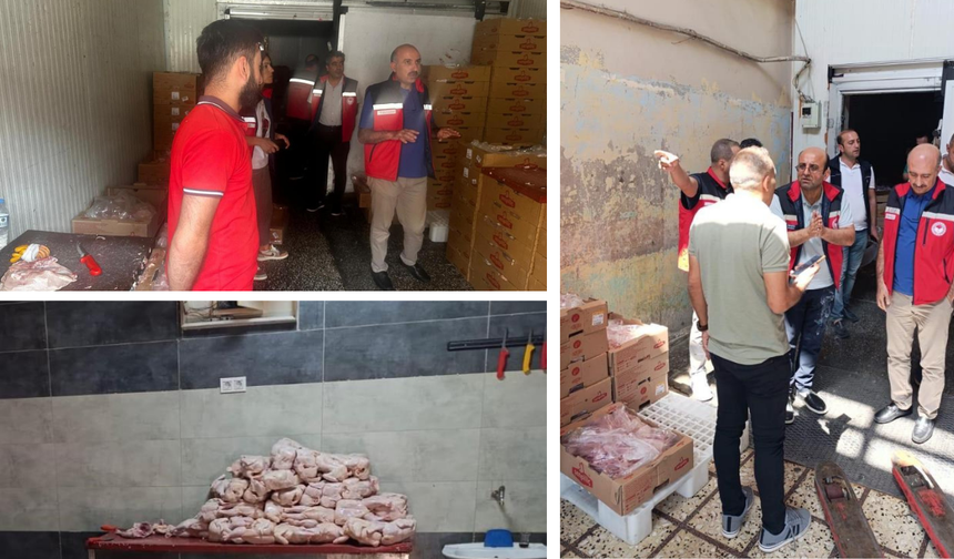 Diyarbakır'da gıda denetimi: Bin 527 kilo ürün imha edildi