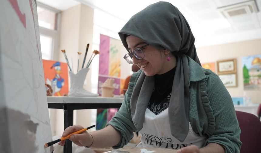Diyarbakır’da özel gereksinimli gençten örnek başarı