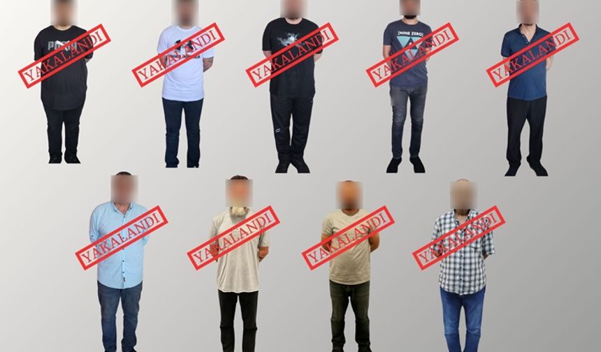 Kırmızı bültenle aranan 9 kişi Türkiye'ye getirildi