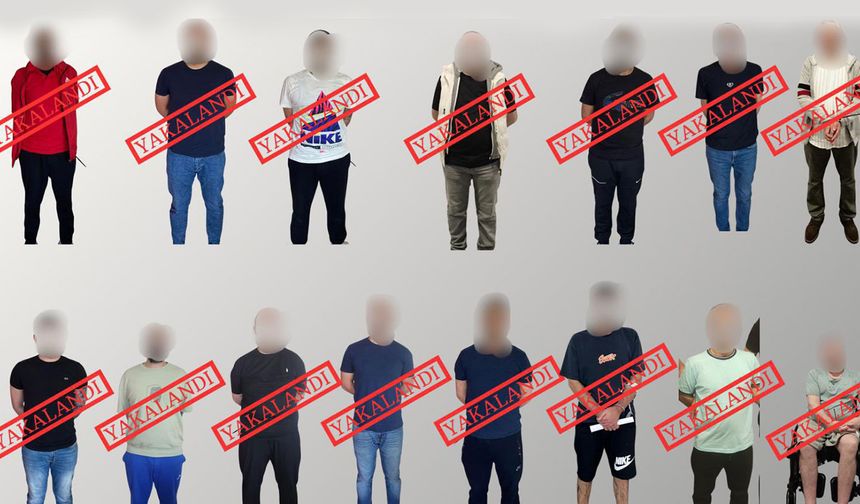 Kırmızı bültenle aranan 12 suçlu Türkiye’ye getirildi