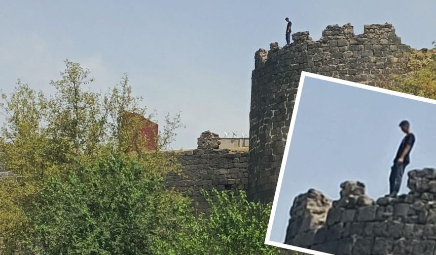 Video Haber | Diyarbakır’da korkutan görüntü; Ekipler seferber oldu…