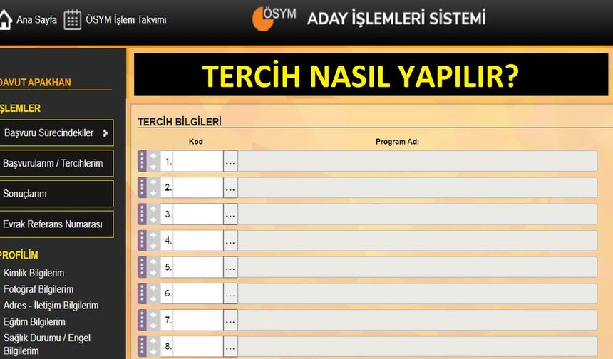 YKS 2025 Tercih Takvimi Açıklandı: Üniversite Tercihleri Ne Zaman Başlayacak, Kılavuz Yayınlandı mı?