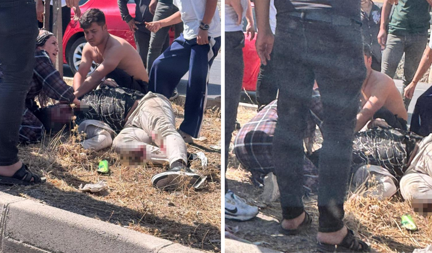 Şırnak'ta yolun karşısına geçen yayaya araba çarptı