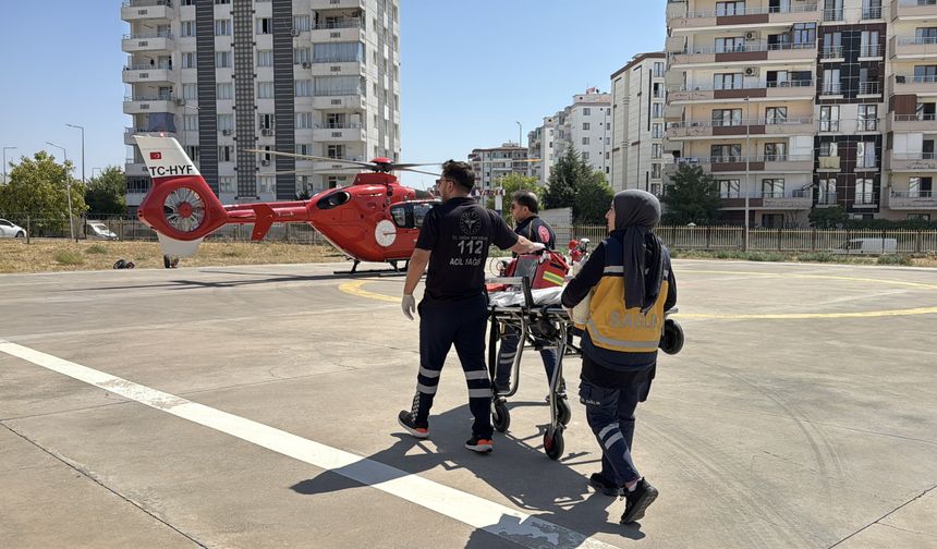 Diyarbakır’da 81 yaşındaki hasta için zamanla yarış