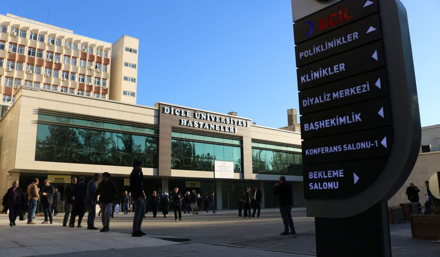 Dicle Üniversitesi Hastanesi’nde su kesintisi tepkisi: Hastalar mağdur