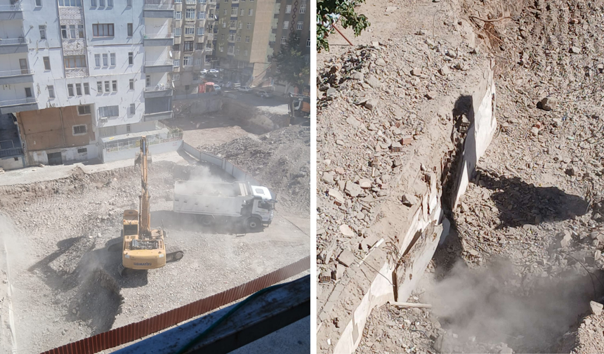 Diyarbakır'da depremde yıkılan binaların zemini beton değil tuğla çıktı!