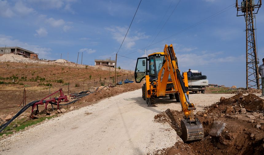 Diyarbakır Çınar Filizören Mahallesi’ne yeni içme suyu hattı