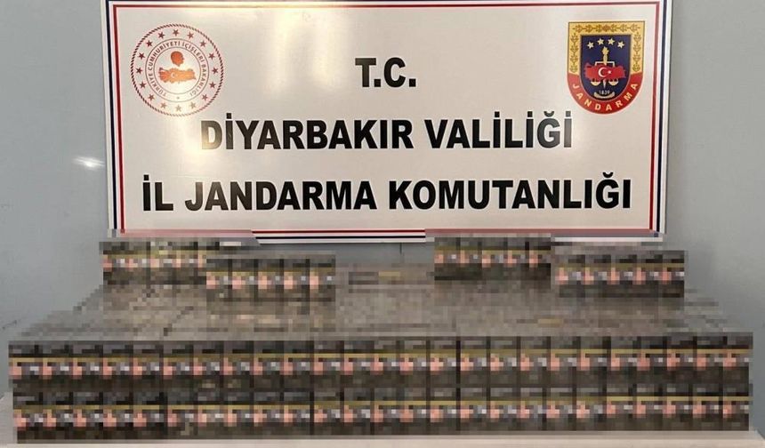 Diyarbakır’da kaçakçılık operasyonu: 18 şüpheli yakalandı