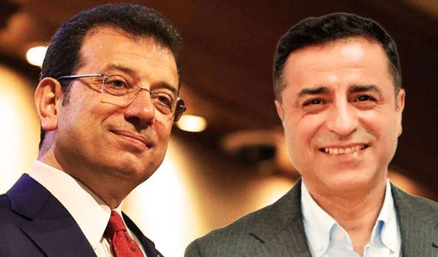 İmamoğlu’ndan Demirtaş çıkışı: Kürt meselesinin çözümünün önündeki engel tutukluluk